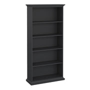 Paris Tall Bookcase in Matt Grey