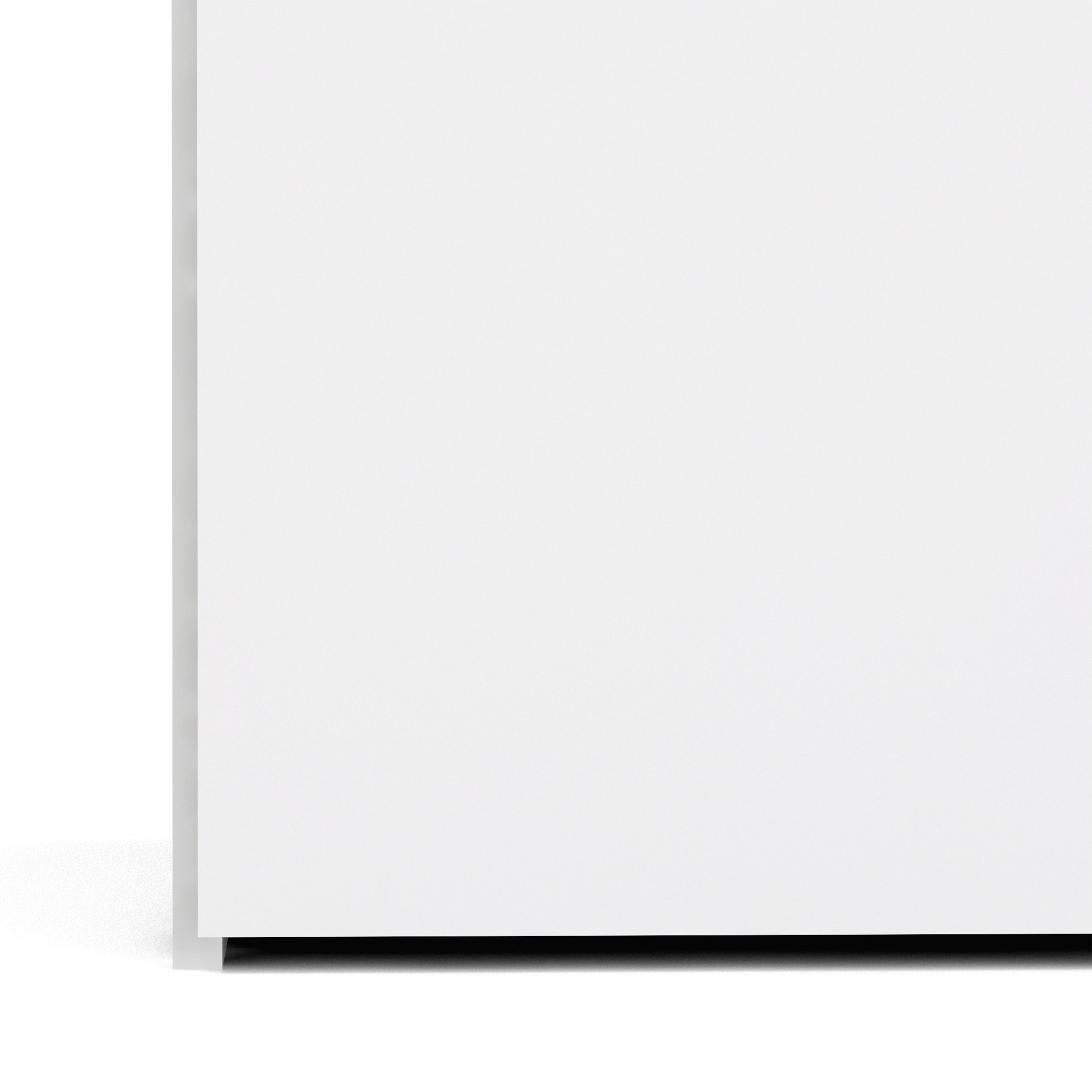 Space Wardrobe 3 Doors White 1750