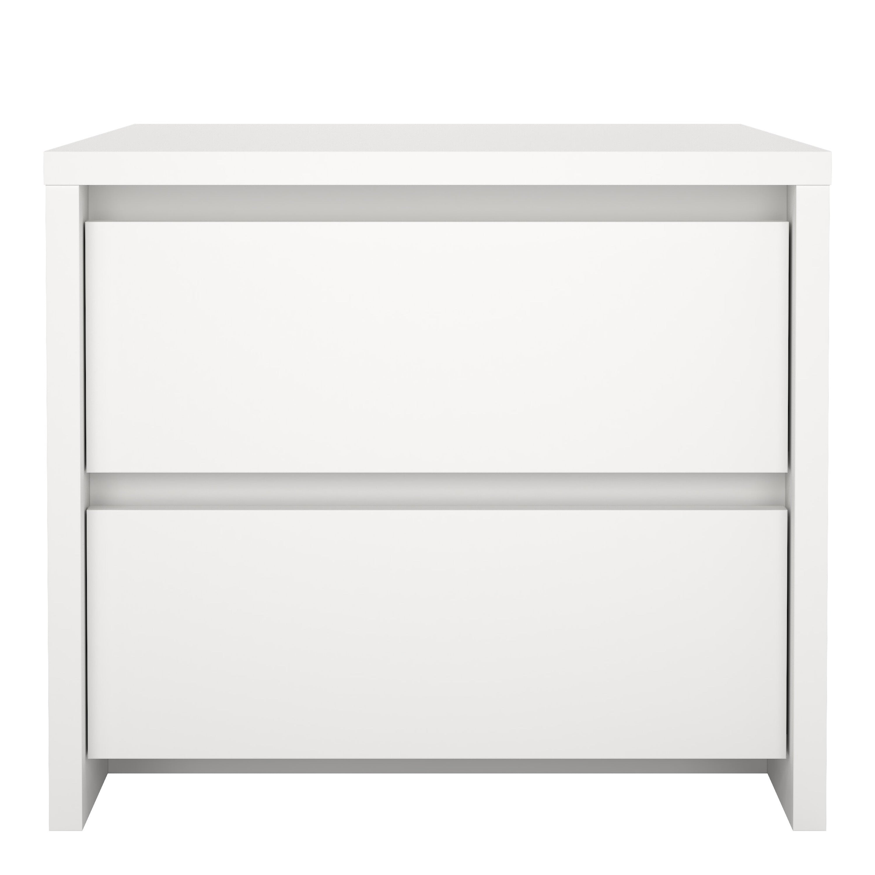 Next Nightstand 2 drawers White