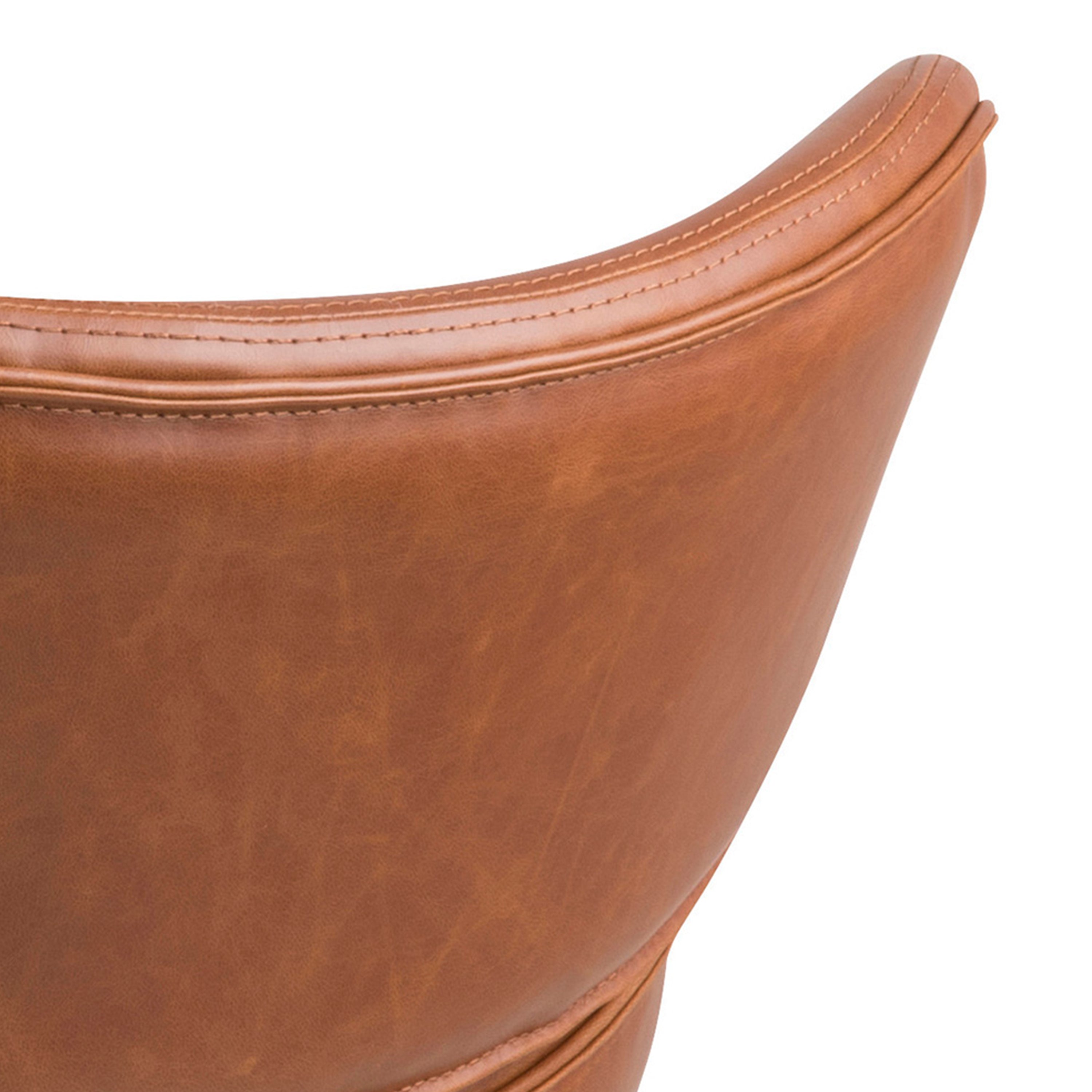 Cazar Lounge Chair in Brown