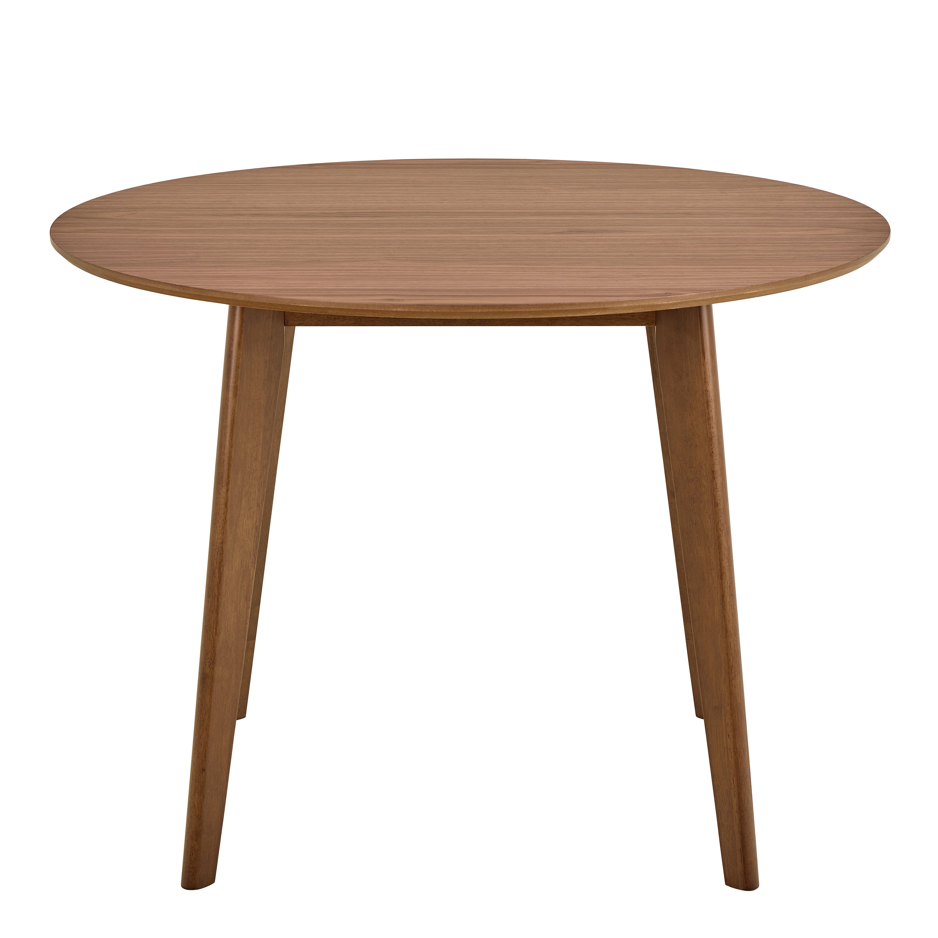 Roxby Round Dining Table in Walnut 105x76cm