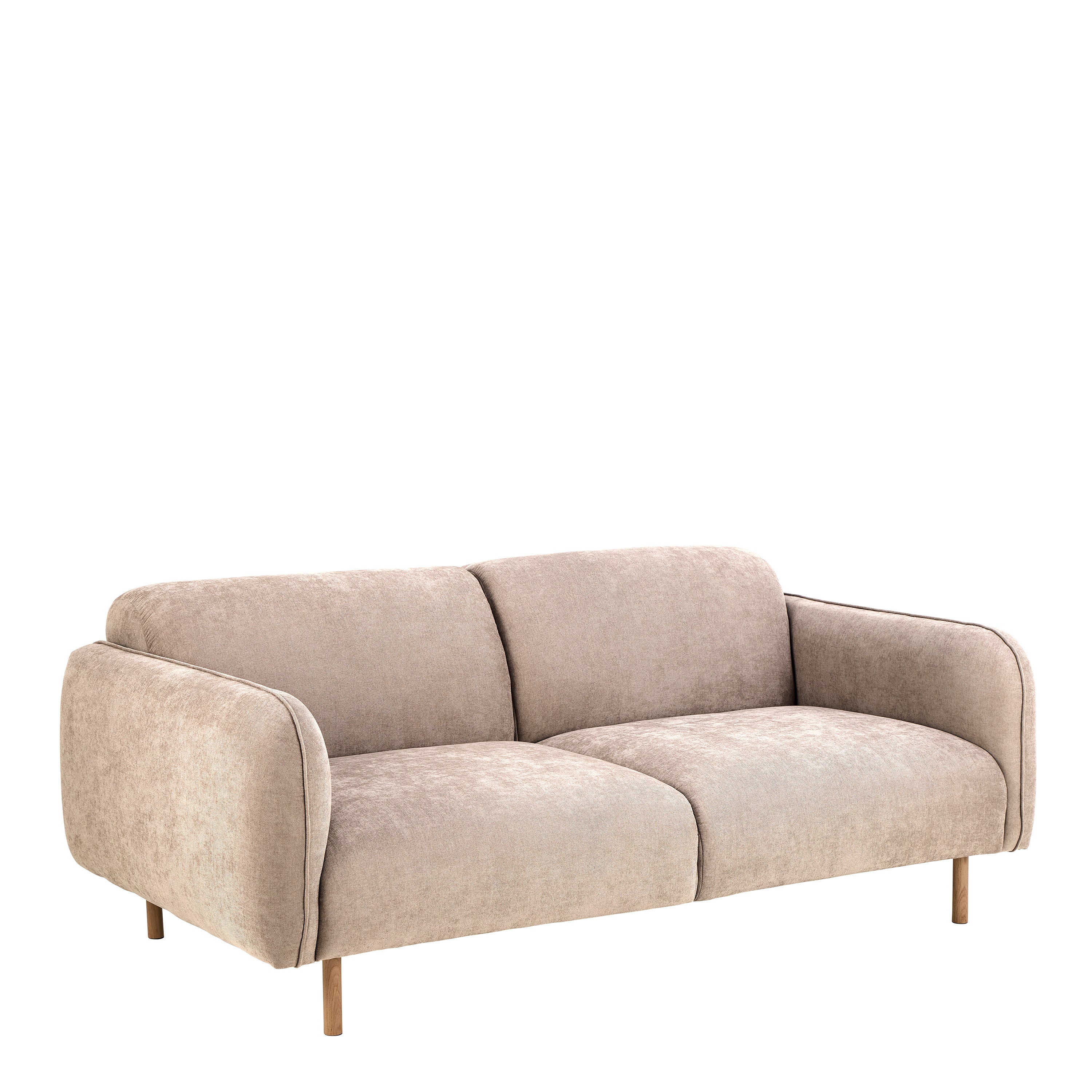 Westham 2.5 + 3 Seater Sofa Set in Fay Beige Fabric