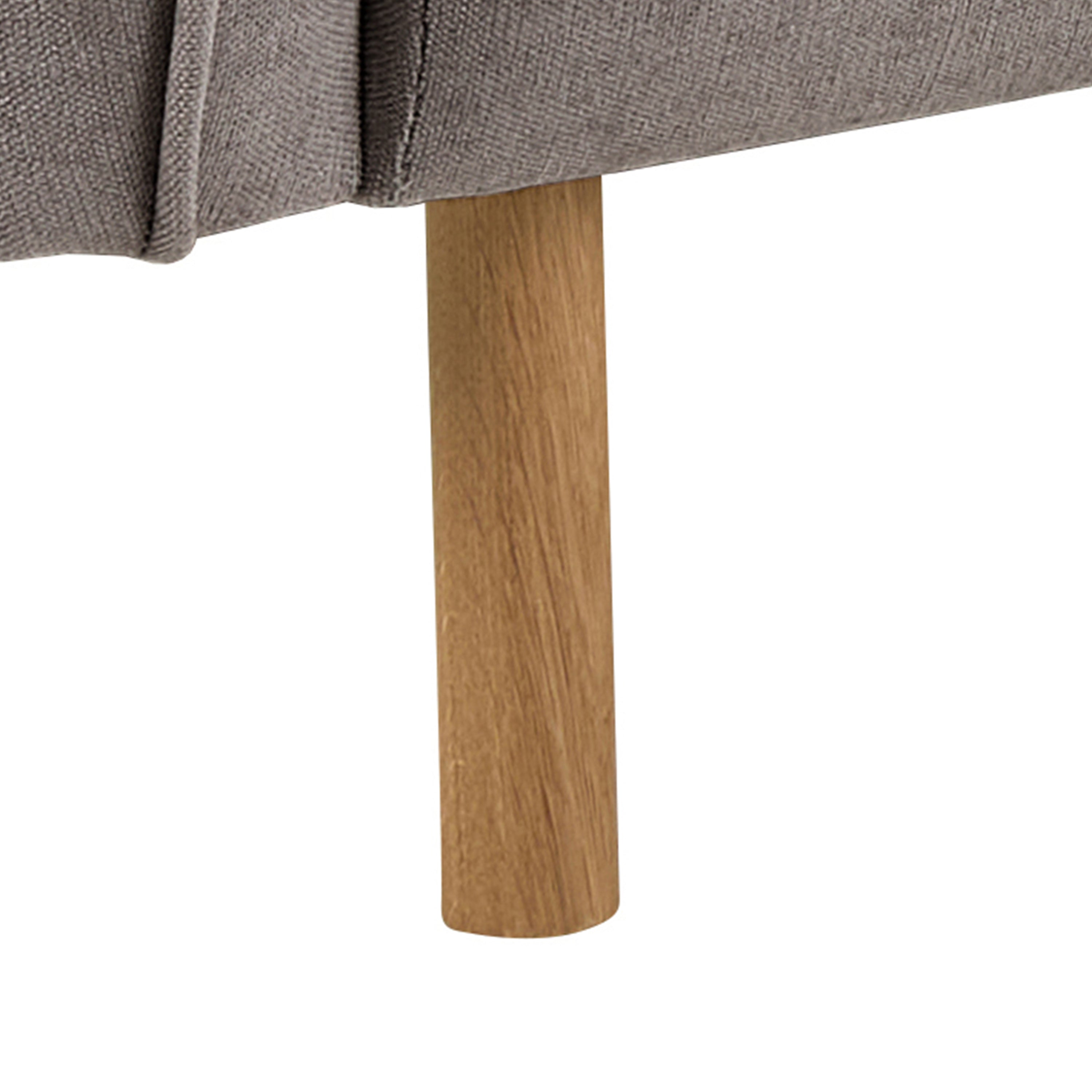 Westham Set of 2 x 3 Seater Sofas in Fay Dusty Brown Fabric