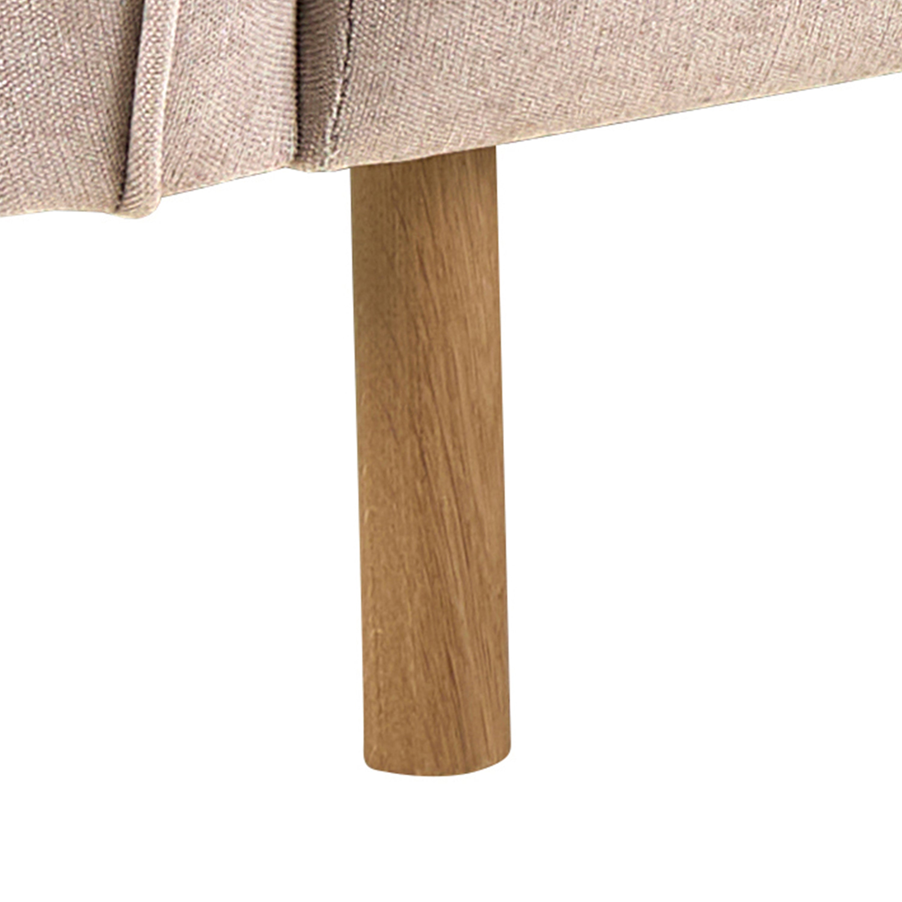 Westham Set of 2 x 3 Seater Sofas in Fay Beige Fabric