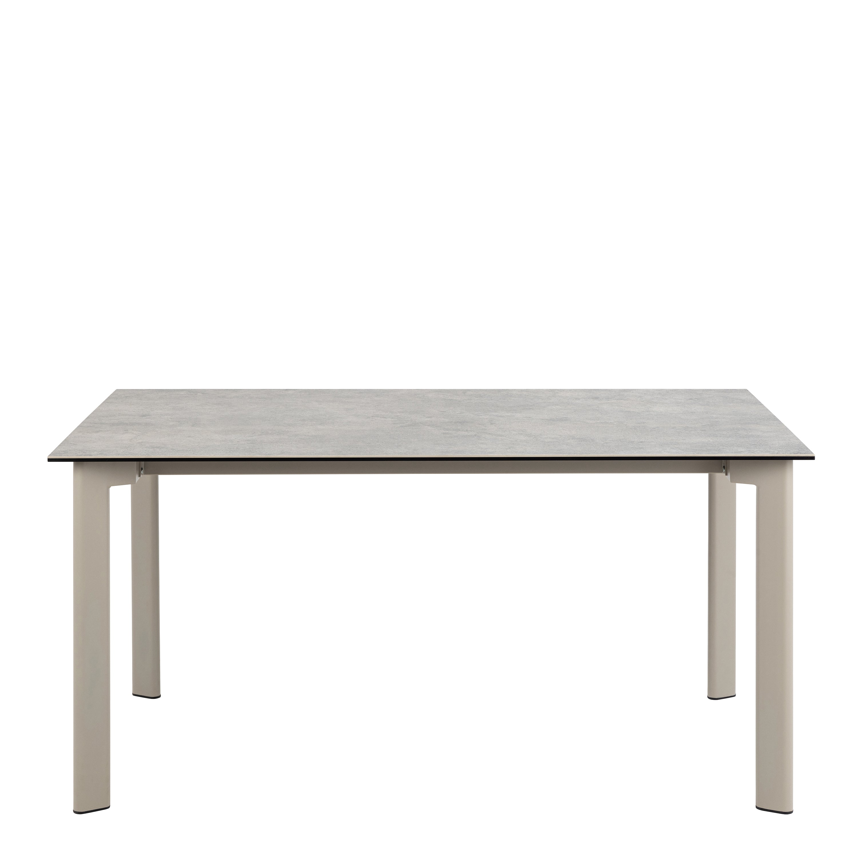 Palermo Ceramic Dining Table in Grey